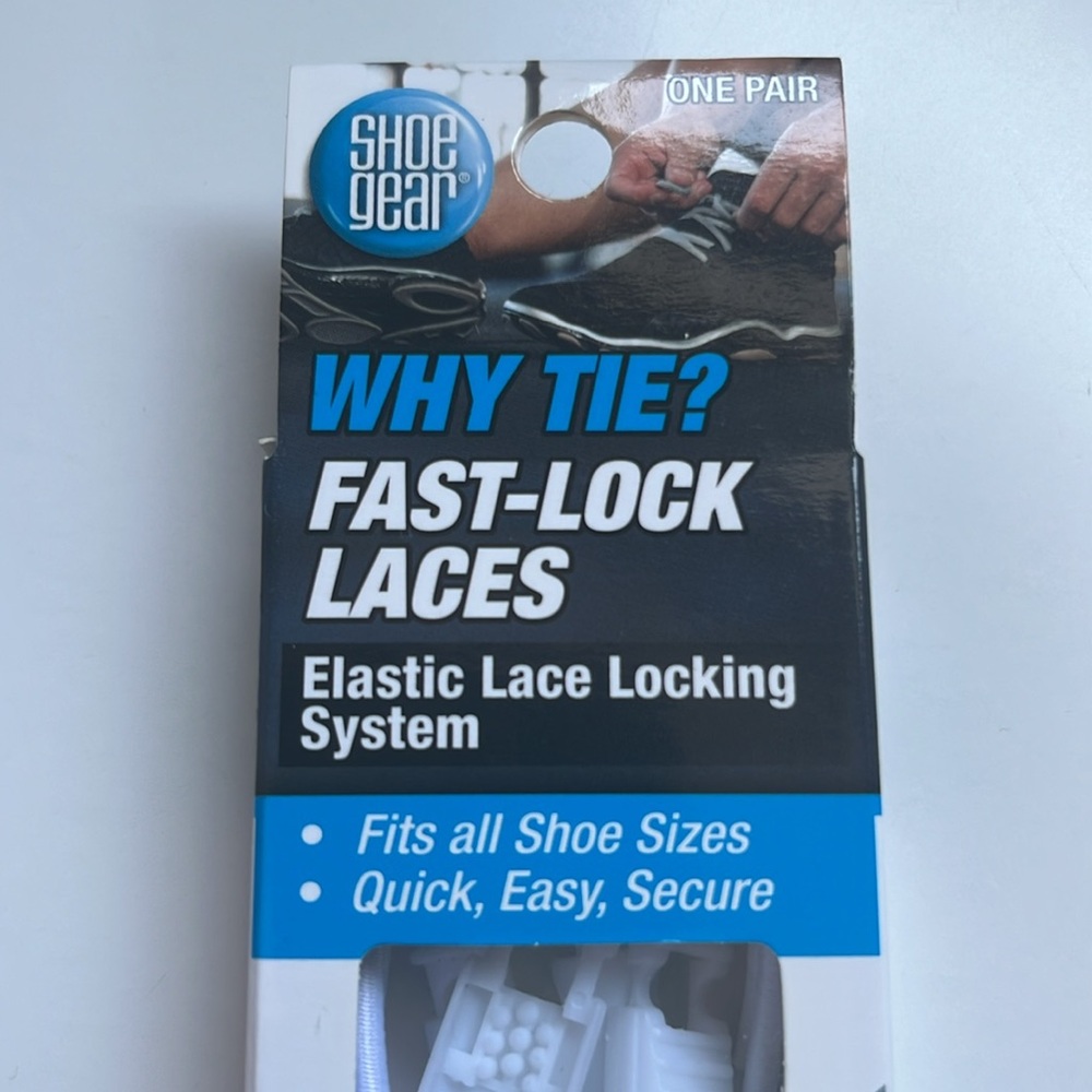 Fast-Lock Laces - White